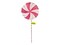 21"x6" Peppermint Lollipop Spray in White & Pink by TCT Crafts - Sweet Holiday Decor-85774BT